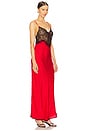 view 2 of 4 Lace Trimmed Slip Dress in Poppy