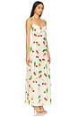 view 2 of 3 Halter Maxi Dress in Cherry Bomb