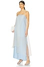 view 1 of 4 Sheer Slip Maxi Dress in Sky Blue