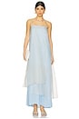 view 2 of 4 Sheer Slip Maxi Dress in Sky Blue