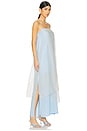 view 3 of 4 Sheer Slip Maxi Dress in Sky Blue