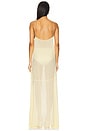 view 3 of 4 Two Piece Sheer Slip in Like Butter