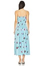 view 3 of 3 Fitted Midi Dress in Love Language