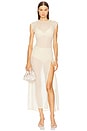 view 1 of 3 Cap Sleeve Midi Dress in Tranquil