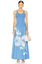 view 1 of 3 Stretch Singlet Maxi Dress in Rebloom
