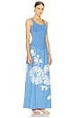 view 2 of 3 Stretch Singlet Maxi Dress in Rebloom