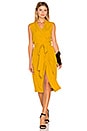 view 1 of 3 Mirella Vest Dress in Old Mustard