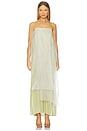 view 2 of 4 x REVOLVE Sheer Slip Maxi Dress in Sage