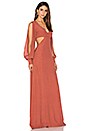 view 2 of 3 Olympia Maxi Dress in Salmon