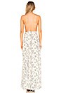 view 3 of 3 Magdelena Dress in Lemon Pastel Oriental