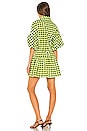 view 3 of 3 Gingham Mini Dress in Checkmate Lime