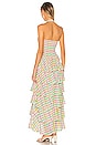 view 4 of 4 Ruffle Maxi Dress in Pastel Gingham