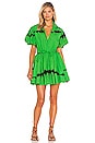 view 1 of 3 Puff Sleeve Mini Dress in Mansion