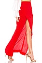 view 2 of 4 JUPE LONGUE PEARL in Red