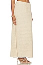 view 2 of 4 Trimmed Maxi Skirt in Naturel