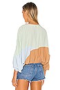view 3 of 4 Colorblock Blouse in Nonstop Pastel