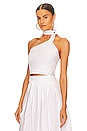 view 3 of 5 Choker Top in Pearl