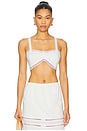view 1 of 4 Fine Lace Bralette in Antique White