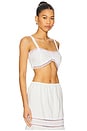 view 2 of 4 Fine Lace Bralette in Antique White
