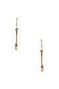 view 2 of 2 Hunter & Gatherer Earrings in Gold
