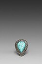 view 2 of 5 Bardot Ring in Turquoise