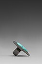 view 4 of 5 Bardot Ring in Turquoise