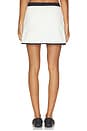 view 5 of 6 Brenda Wrap Skort in White