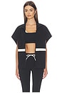 view 2 of 5 CHALECO VIRGINIE VESTE in Black