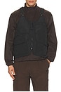 view 1 of 4 Takibi Ripstop Vest in Black