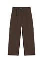 view 6 of 5 Nylon Double Rip Pants in Dark Brown