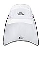 view 1 of 4 Flyweight Sunshield 5 Panel in White & Asphalt Grey