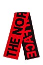 view 1 of 3 Logo Scarf in TNF Red & TNF Black