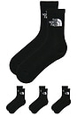 view 2 of 2 CHAUSSETTES in TNF Black