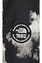 view 4 of 5 Printed 92 Retro Anniversary Nuptse Jacket in TNF Black 1992 Nuptse Print