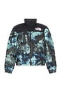 view 1 of 3 1996 Retro Nuptse Jacket in Wasabi Ice Dye Print