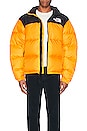 view 3 of 3 1996 Retro Nuptse Jacket in Cone Orange