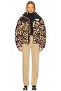 view 6 of 6 1996 Retro Nuptse Jacket in Coal Brown Water Distortion