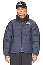 view 2 of 6 92 Reversible Nuptse Jacket in Denim Blue & Tnf Black