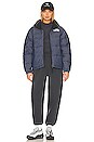 view 6 of 6 92 Reversible Nuptse Jacket in Denim Blue & Tnf Black