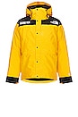 view 1 of 3 S Gtx Mountain Guide Insulated Jacket in Summit Gold & Tnf Black