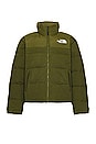 view 1 of 4 92 Ripstop Nuptse Jacket in Forest Olive