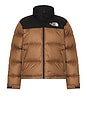 view 1 of 5 1996 Retro Nuptse Jacket in Latte & TNF Black