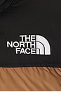 view 3 of 5 1996 Retro Nuptse Jacket in Latte & TNF Black