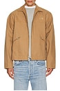 view 3 of 4 Cedar Canvas Work Jacket in Utility Brown