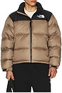view 1 of 6 BLOUSON 1996 RETRO NUPTSE in Mocha Brown & TNF Black