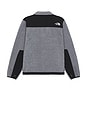 view 4 of 5 Retro Denali Jacket in TNF Mid Grey Heather & TNF Black
