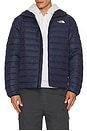 view 1 of 5 Down Hooded Jacket in Summit Navy