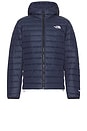 view 3 of 5 Down Hooded Jacket in Summit Navy