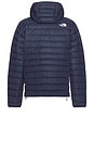 view 4 of 5 Down Hooded Jacket in Summit Navy