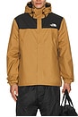 view 1 of 4 Antora Jacket in Utility Brown & TNF Black